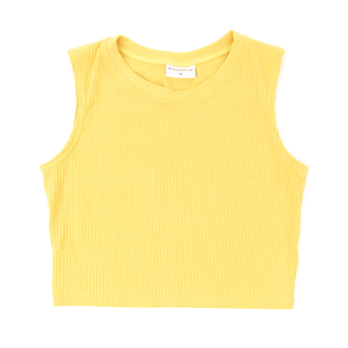 【SALE セール】euphoric' (ユーフォリック) | Half Sleeve Tops (cream yellow) | トップス シンプル お洒落 Elio - Lisa Tank - Final Sale – RubiaWear