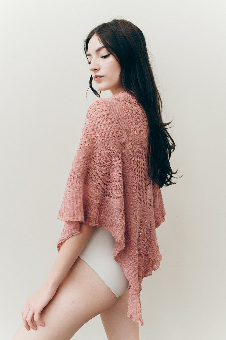 Pink Velvet - Alina Shawl