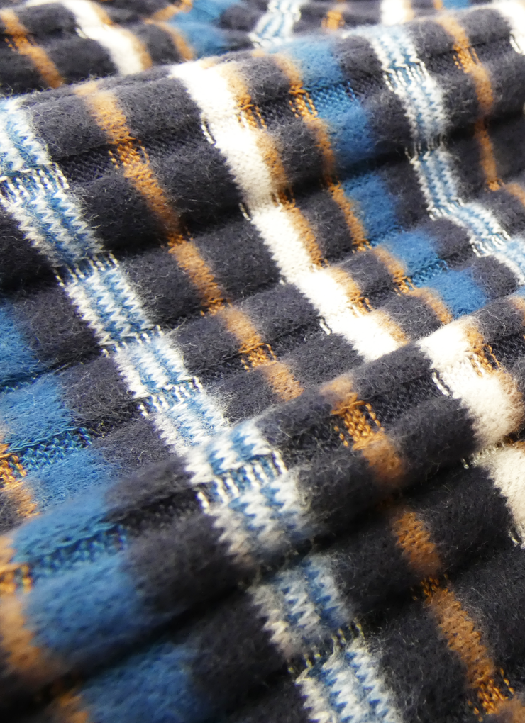 Striped jumper close up